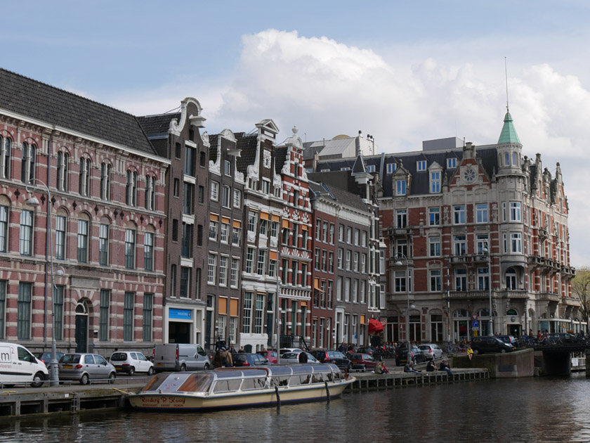 Amsterdam Canal Scene