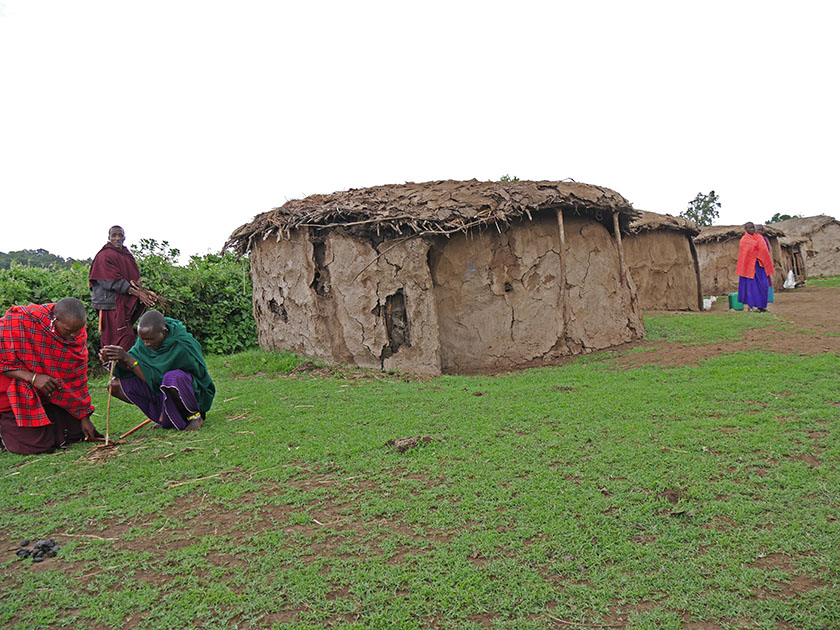 Maasai Village Lodging, Ngorongoro CA