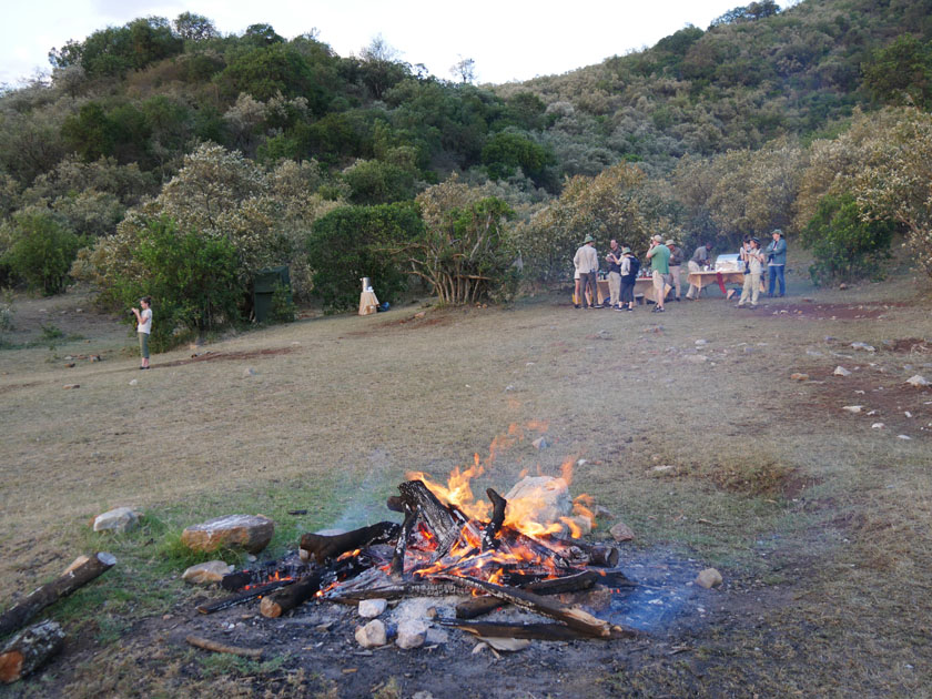 Dinner in the Bush, Maasai Mara