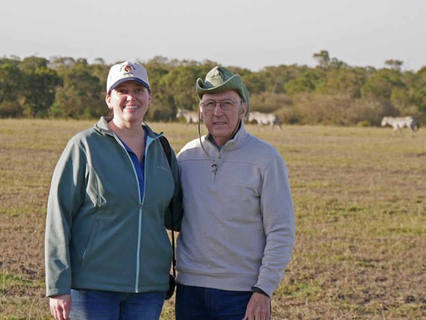 Becky & Jim, Maasai Mara