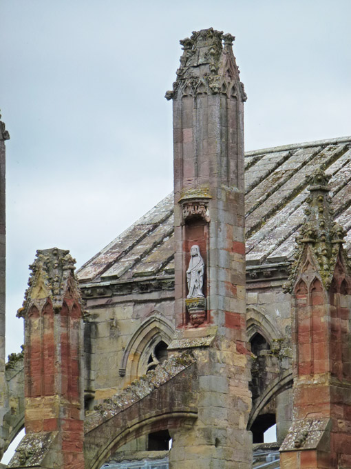 Melrose Abbey Ruins