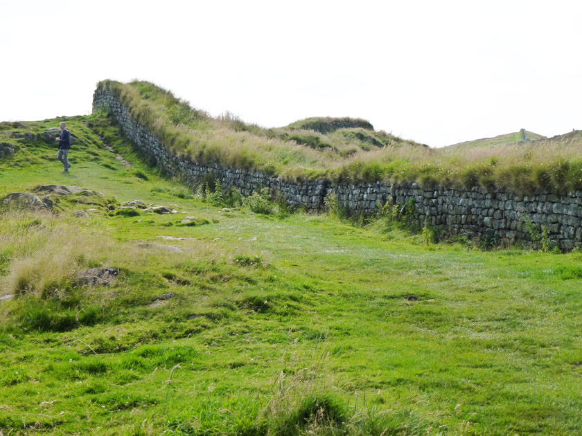 Hadrian's Wall at Housesteads Fort