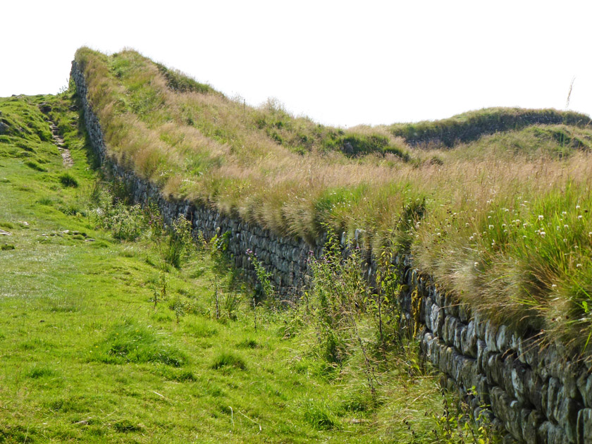 Hadrian's Wall at Housesteads Fort