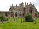 Melrose Abbey Ruins