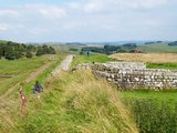 Hadrian's Wall at Housesteads Fort