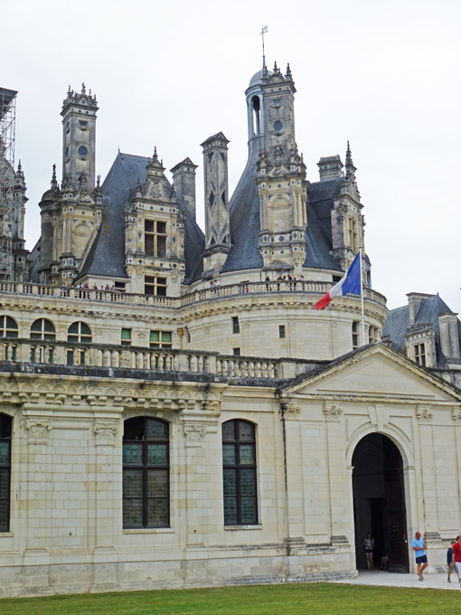 Château de Chambord, Exterior