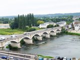 Bridge Over the River Loire at Château d'Amboise