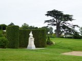 Bust of Leonardo da Vinci, Château d'Amboise Gardens