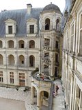 Château de Chambord, Exterior Spiral Staircase