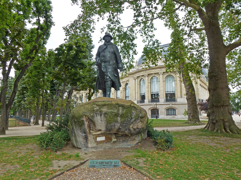 Statue of Georges Clemenceau