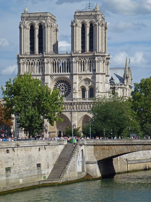 Cathédrale Notre-Dame from la Rive Gauche