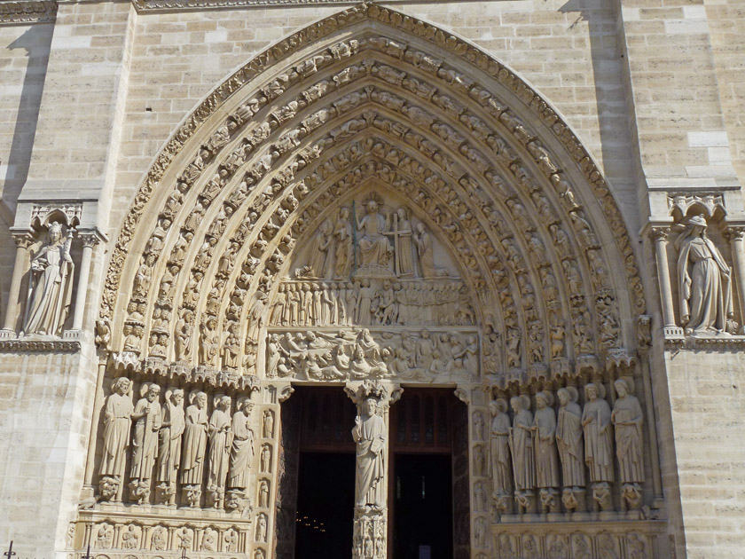 Entrance Arch, Cathédrale Notre-Dame