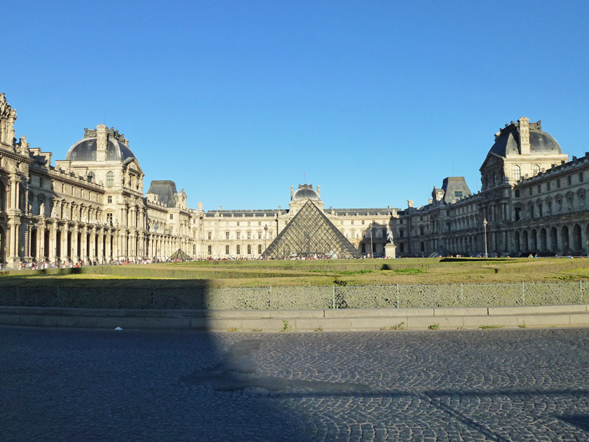 Musée du Louvre Courtyard and Pyramid