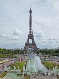 Tour Eiffel and Tracadero Fountains