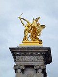 Statue at Pont Alexandre III