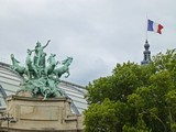 Statue above Le Grand Palais