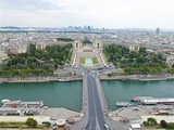 View Towards Trocadero from Tour Eiffel