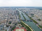 View Along the Seine from Tour Eiffel