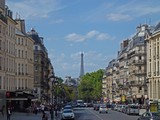 Tour Eiffel from the Latin Quarter