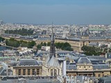 Palais de Justice and Sainte-Chapelle from Cathédrale Notre-Dame