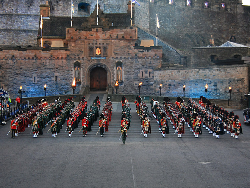 Massed Pipes and Drums