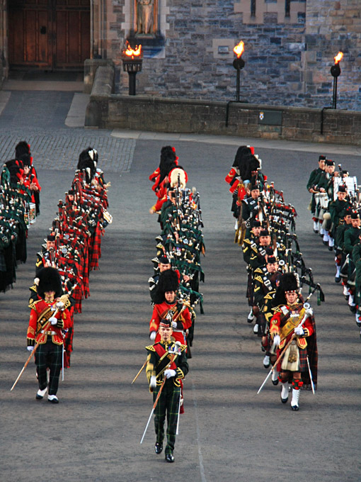 Massed Pipes and Drums