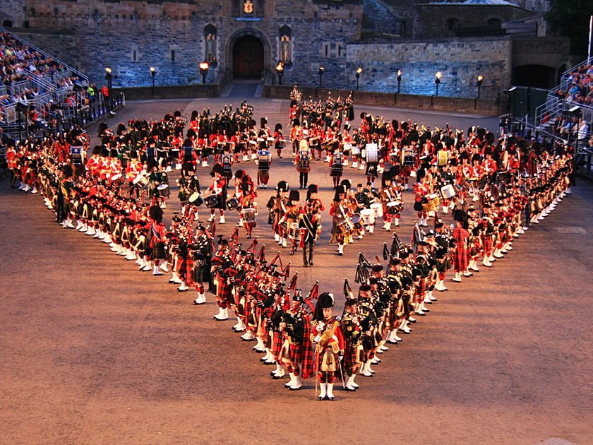 Massed Pipes and Drums