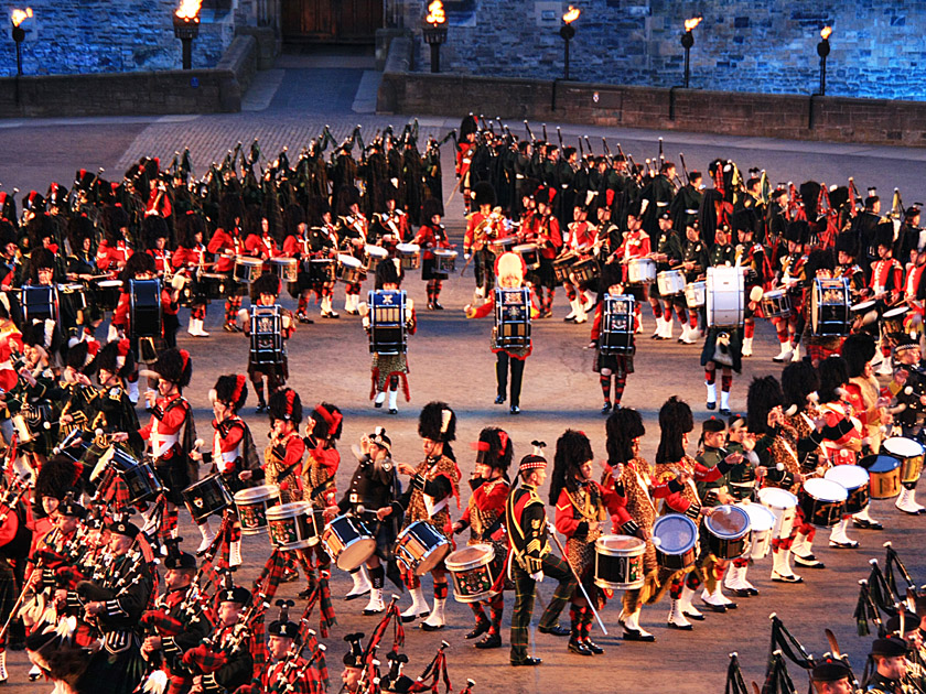 Massed Pipes and Drums