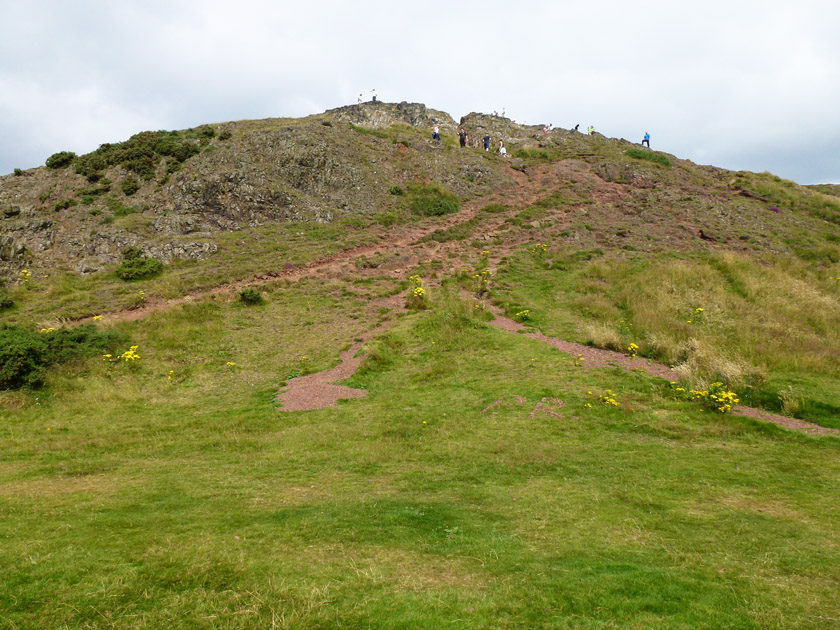 The Path Down from Arthur's Seat