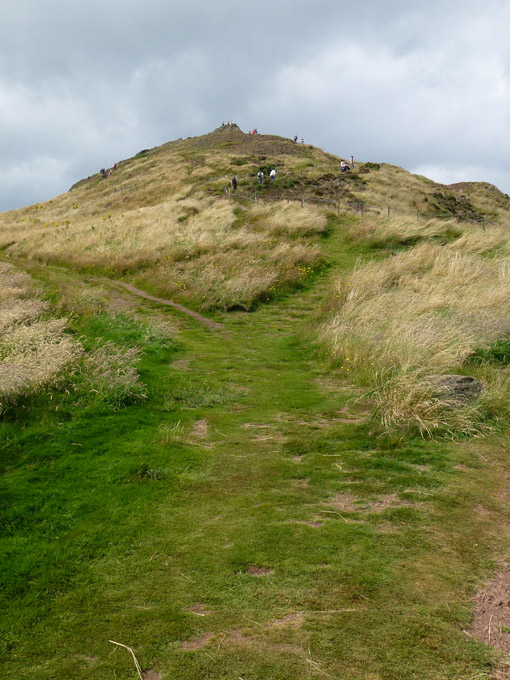 The Path Down from Arthur's Seat