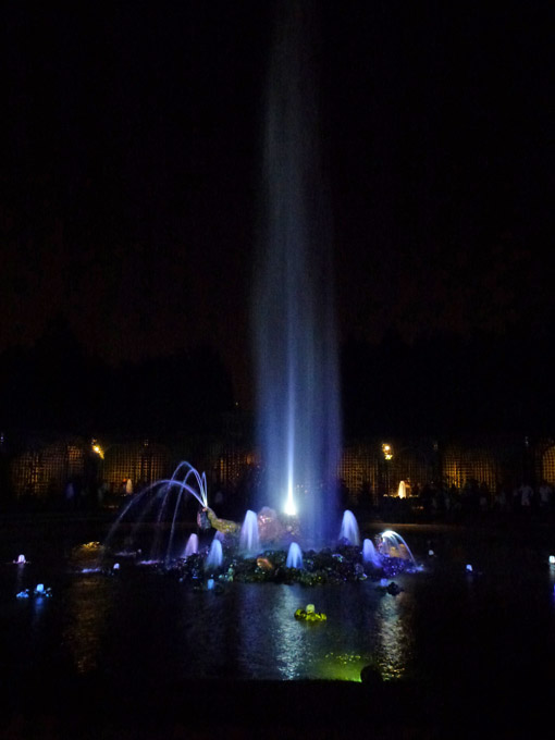 Enceladus Fountain at Night