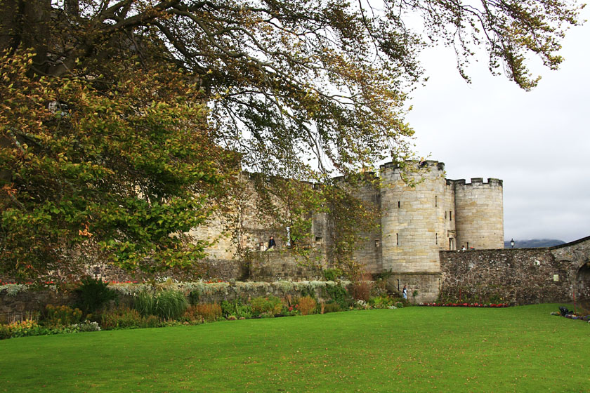 Stirling Castle from the Queen Anne Garden