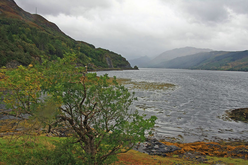  Loch Duich at Eilean Donan Castle, Dornie