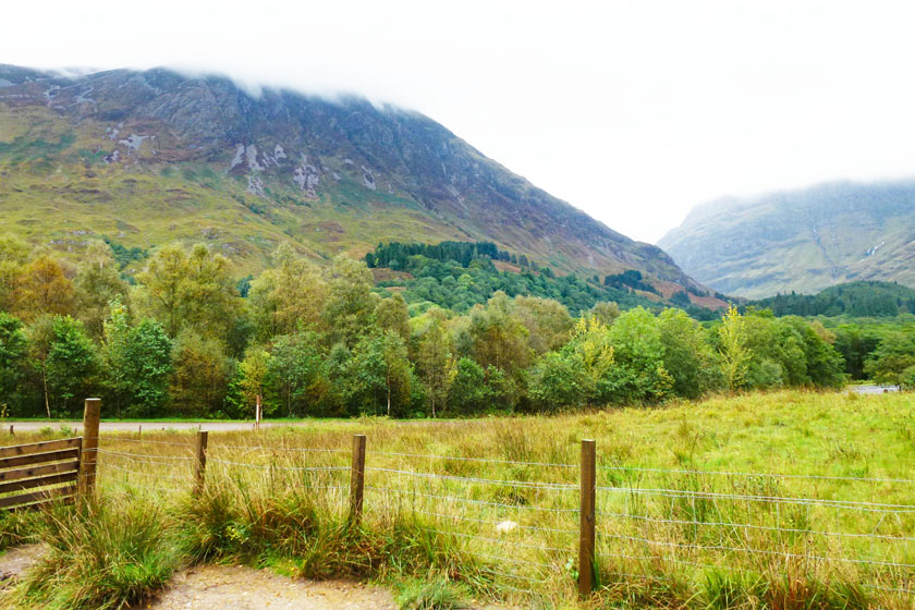 Scene From Glencoe Visitor's Center