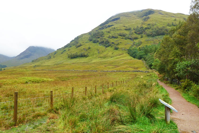 Scene From Glencoe Visitor's Center