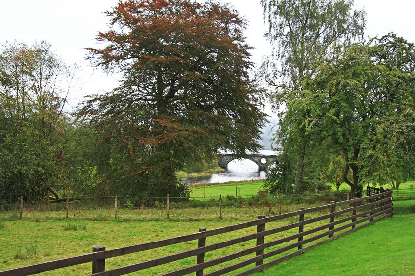 Scene Outside Inverarary Castle, Argyll