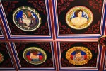 Stirling Heads on Ceiling of the King's Inner Hall, Stirling Castle