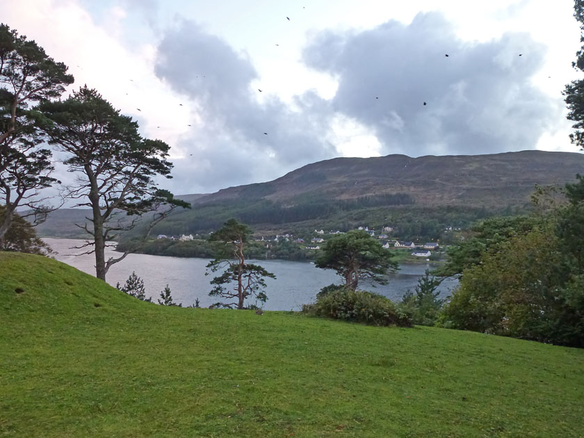 Portree, Isle of Skye, from the Hump