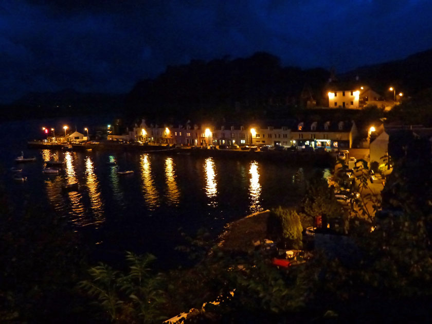 Portree, Isle of Skye Night Scene