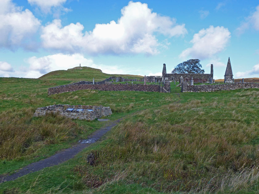 Ruins of St. Mary's Church, Dunvegan Village, Isle of Skye