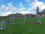 Ruins of St. Mary's Church and Graveyard, Dunvegan Village, Isle of Skye