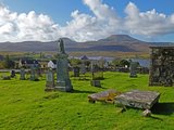 Ruins of St. Mary's Church Graveyard, Dunvegan Village, Isle of Skye