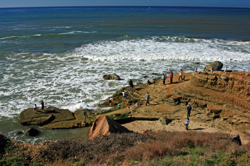 Cliffs and Tide Pool, Point Loma