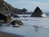 Shoreline at Muir Beach