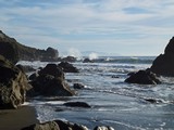 Shoreline at Muir Beach