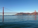 Golden Gate Bridge from Cruise Ship