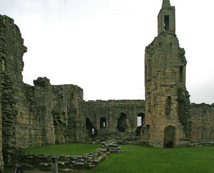 Warkworth Castle Ruins