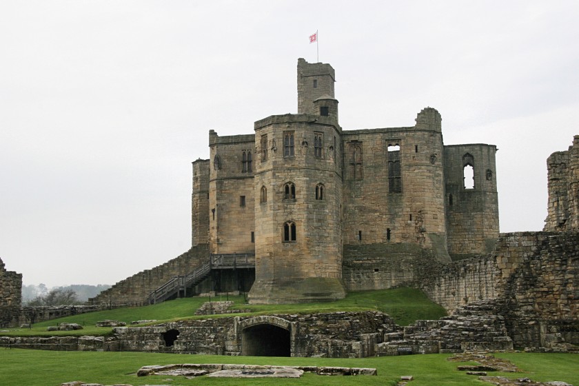 Warkworth Castle - Outside View