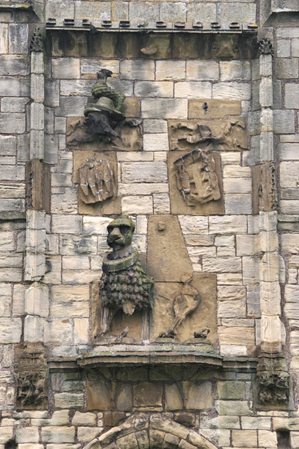 Warkworth Castle Gate Detail