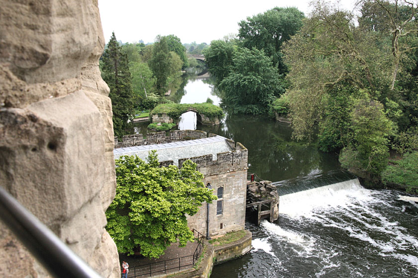 Engine House and Mill from Warwick Castle Ramparts